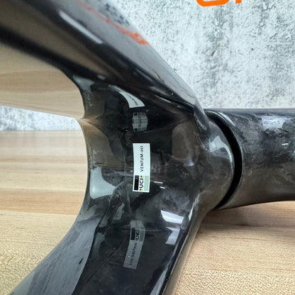 Low Mile! Ventum NS1 Onyx Medium Carbon Disc Brake Frameset 700c 1586g