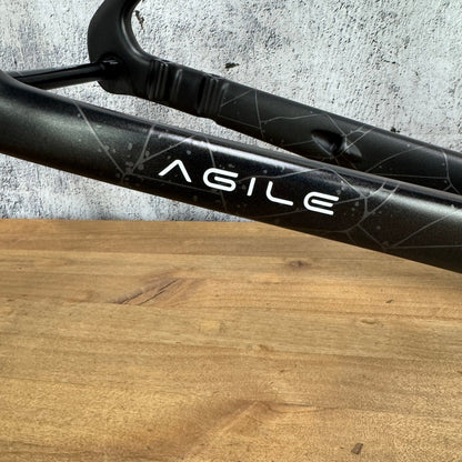 Low Mile! Winspace Agile XL 57.5cm Carbon Disc Brake Frameset 700c 2306g