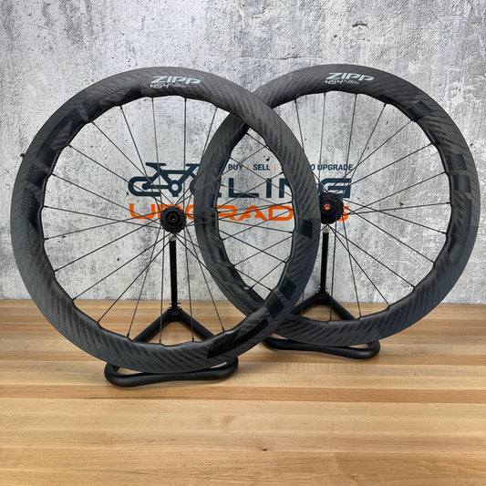 Low Mile! Zipp 454 NSW Carbon Tubeless Hookless Disc Wheelset 700c 1394g