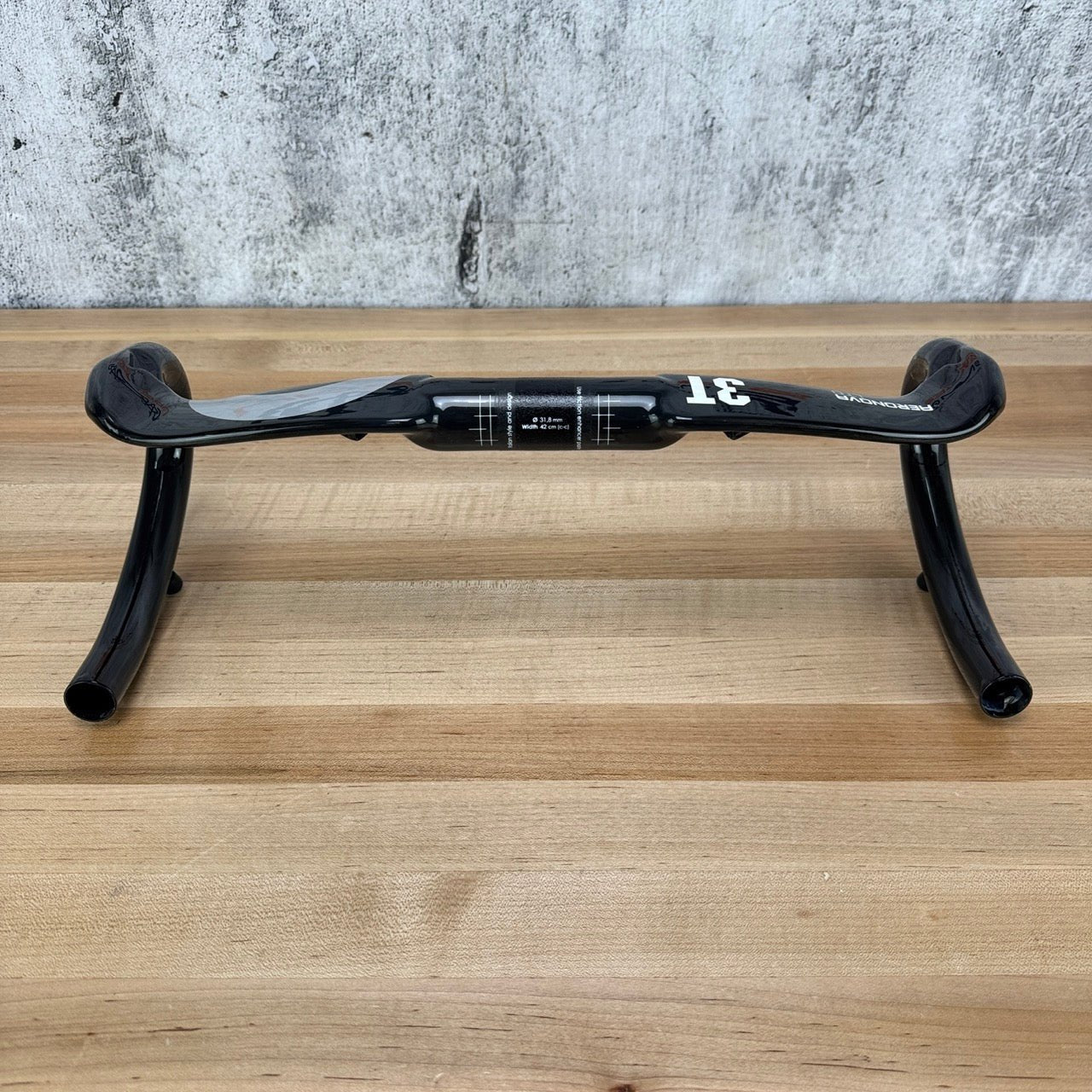 Low Mile! 3T Aeronova LTD Carbon 31.8mm 42cm 104mm Reach Aero Handlebar 207g