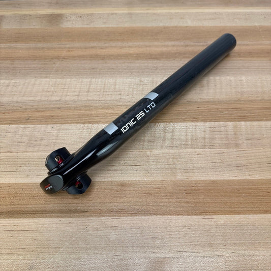 Low Mile! 3T Ionic 25 LTD Carbon 31.6mm 25mm Setback 350mm Bike Seatpost 233g