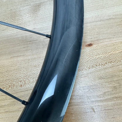 Low Mile! Black Inc 28/33 Carbon Tubeless Road Bike Wheelset 700c 1129g
