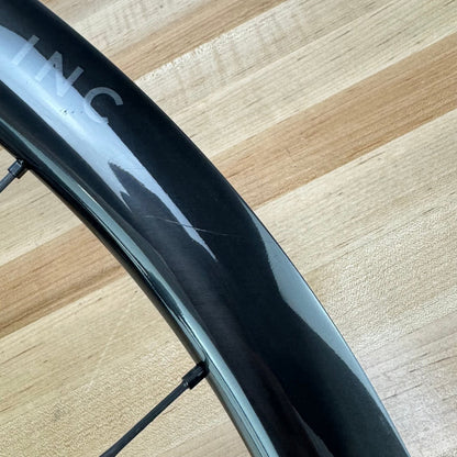 Low Mile! Black Inc 28/33 Carbon Tubeless Road Bike Wheelset 700c 1129g