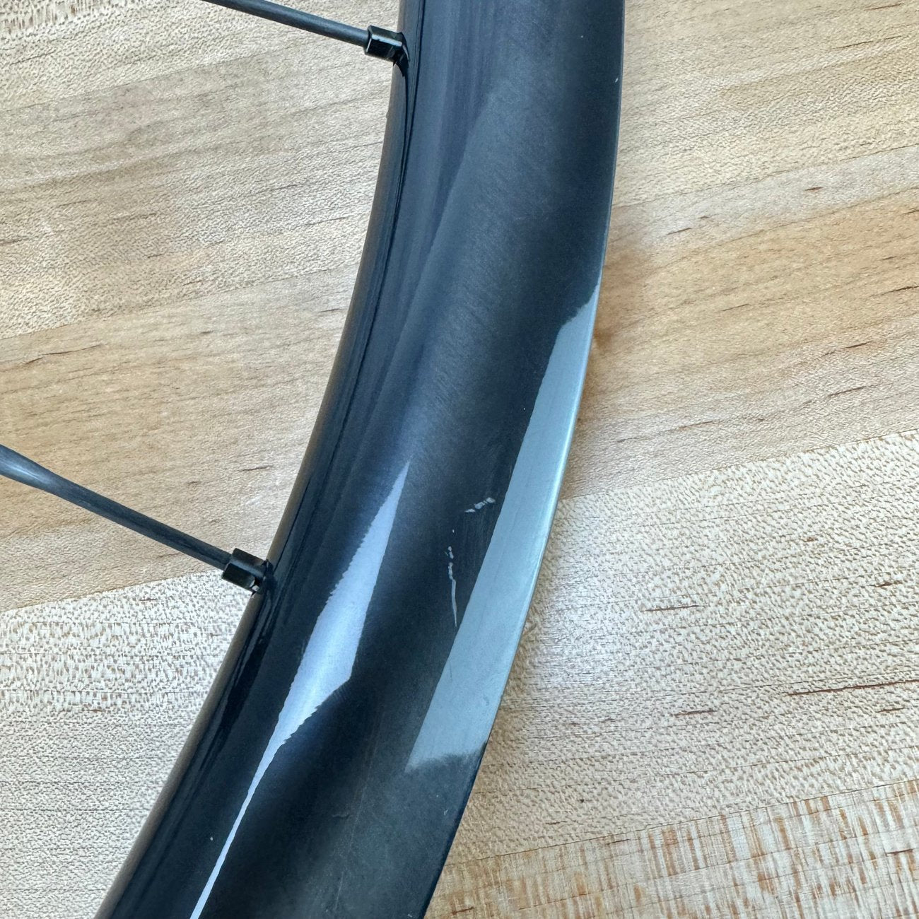 Low Mile! Black Inc 28/33 Carbon Tubeless Road Bike Wheelset 700c 1129g