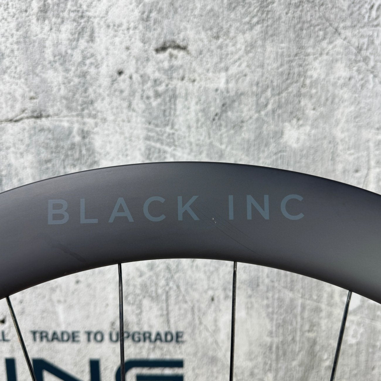 Low Mile! Black Inc Sixty Carbon Tubeless Disc Road Bike Wheelset 700c 1613g