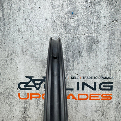 Low Mile! Black Inc Sixty Carbon Tubeless Disc Road Bike Wheelset 700c 1613g
