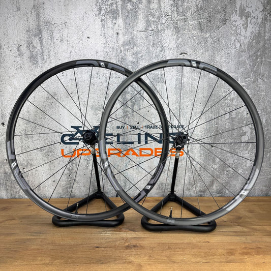 Low Mile! Enve G23 Carbon Disc Hookless Tubeless Carbon-Ti Hubs Wheelset 700c