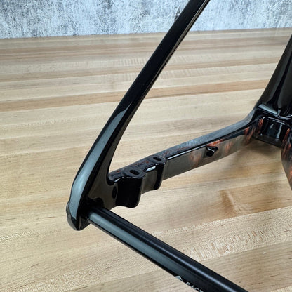 Low Mile! Factor 2025 O2 VAM 54cm Storm Carbon Frameset 700c 1799g