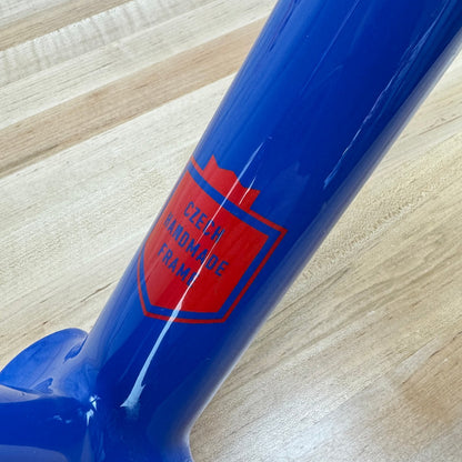 Festka One Blue Carbon Rim Brake 53cm Custom Road Bike Frameset 700c 1590g