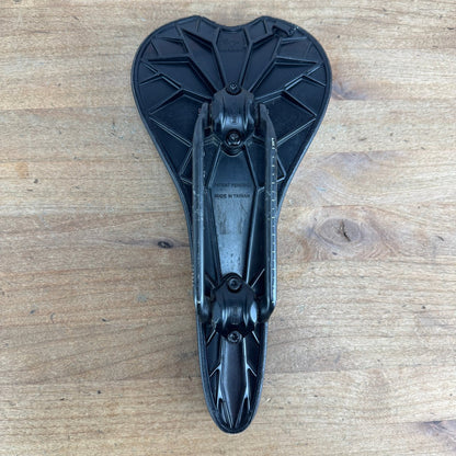 Low Mile! Morgaw Forage Evo 130mm 7x9mm Carbon Rails Bike Saddle 199g