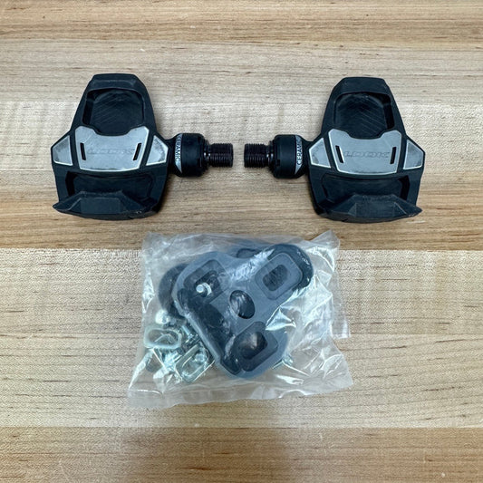Low Mile! Look Keo Blade Carbon Ceramic Bearing Titanium Road Pedals w/ Cleats