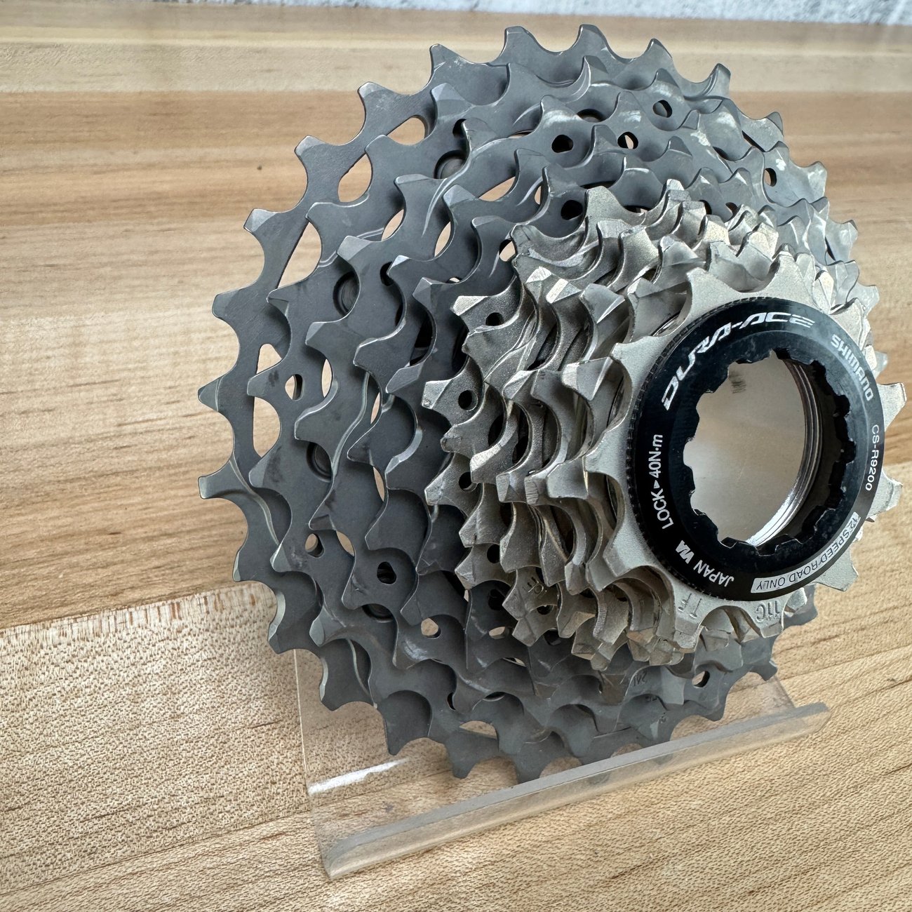 Low Mile! Shimano Dura Ace CS-R9200 11-30t 12-Speed "Light Wear" Cassette 228g