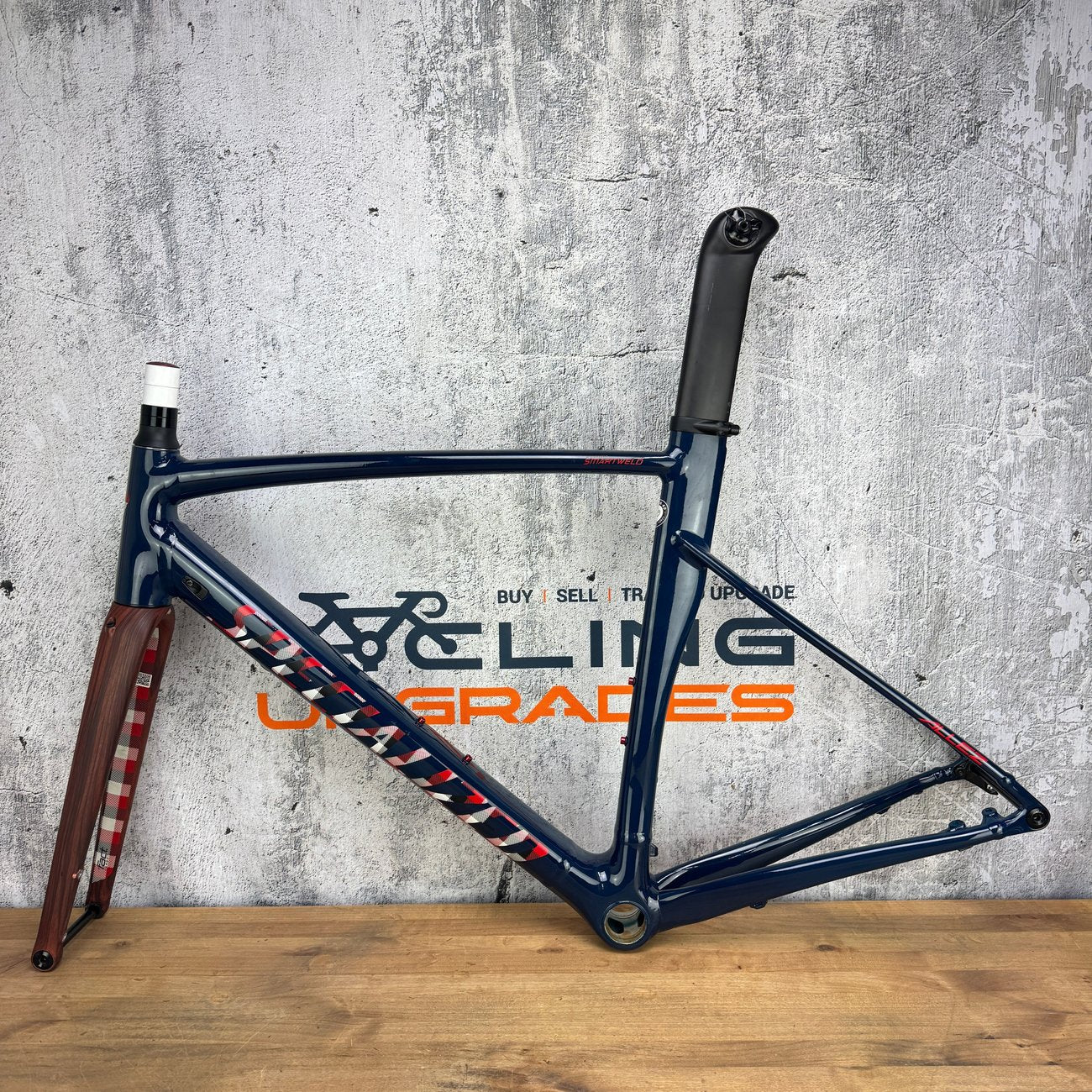 Low Mile! Specialized Allez Sprint Disc 56cm Lumberjack Alloy Bike Frameset 700c