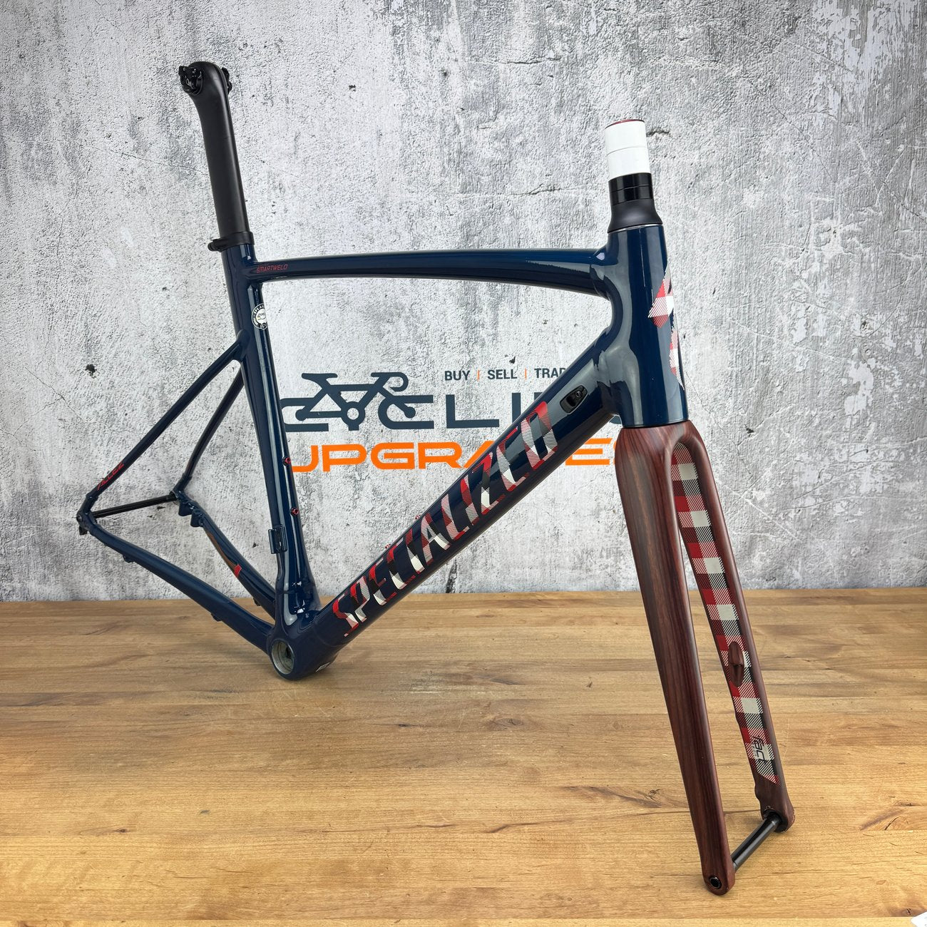 Low Mile! Specialized Allez Sprint Disc 56cm Lumberjack Alloy Bike Frameset 700c