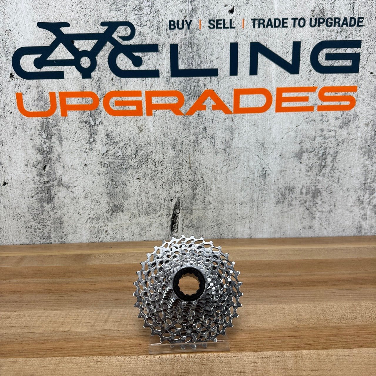 Low Mile! SRAM PG-1130  11-32t Silver "Light Wear" Bike Cassette 322g