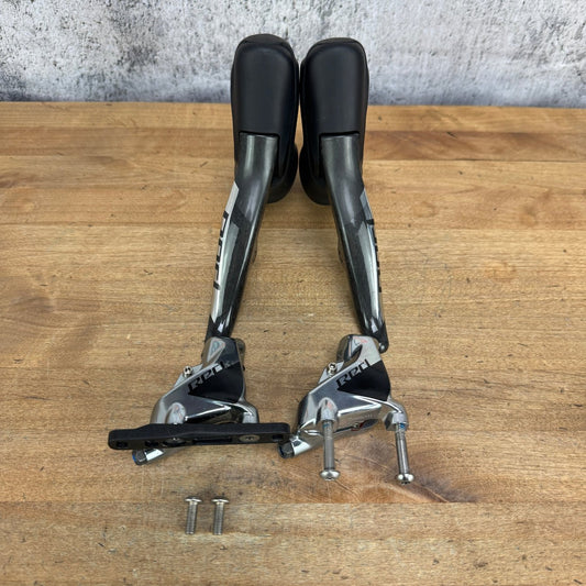 Low Mile! SRAM Red AXS HRD D1 12-Speed Electronic Bike Shifters w/ Calipers 711g