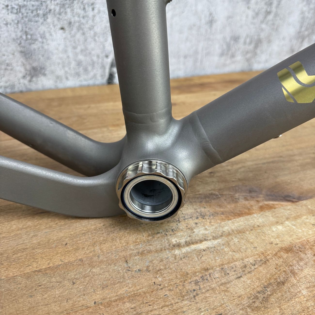 Low Mile! 2024 Sturdy Cycles Fiadh 60cm Titanium Bike Frameset Module 700c 2955g