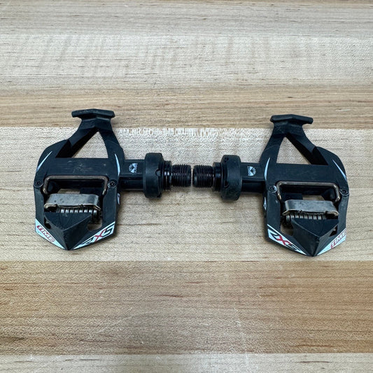 Low Mile! Time RXS Carbon Clipless Road Bike Pedals 234g Without Cleats
