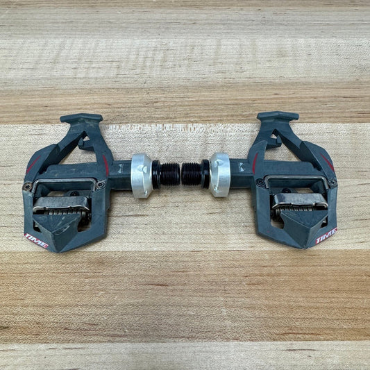 Low Mile! Time RXS Lite Composite Clipless Road Bike Pedals 265g Without Cleats