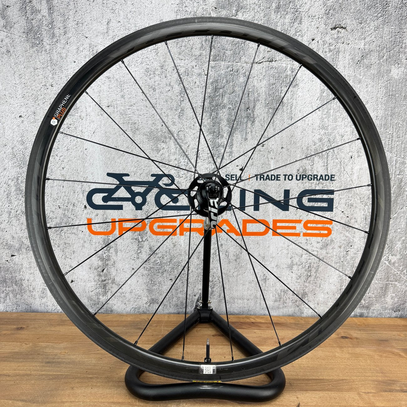 Low Mile! Vittoria Qurano 30 Graphine Plus Tubeless Rim Brake Carbon Wheelset 1502g