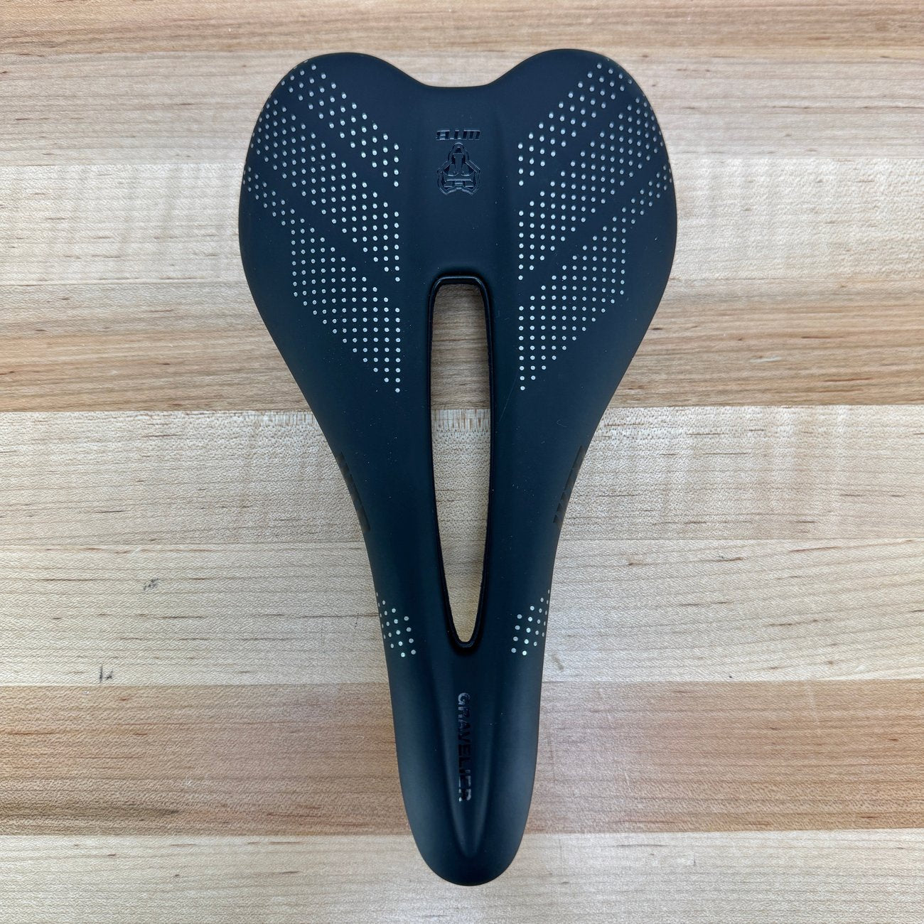 Low Mile! WTB Gravelier 140mm 7x7mm Chromoly Rails Bike Saddle 145g