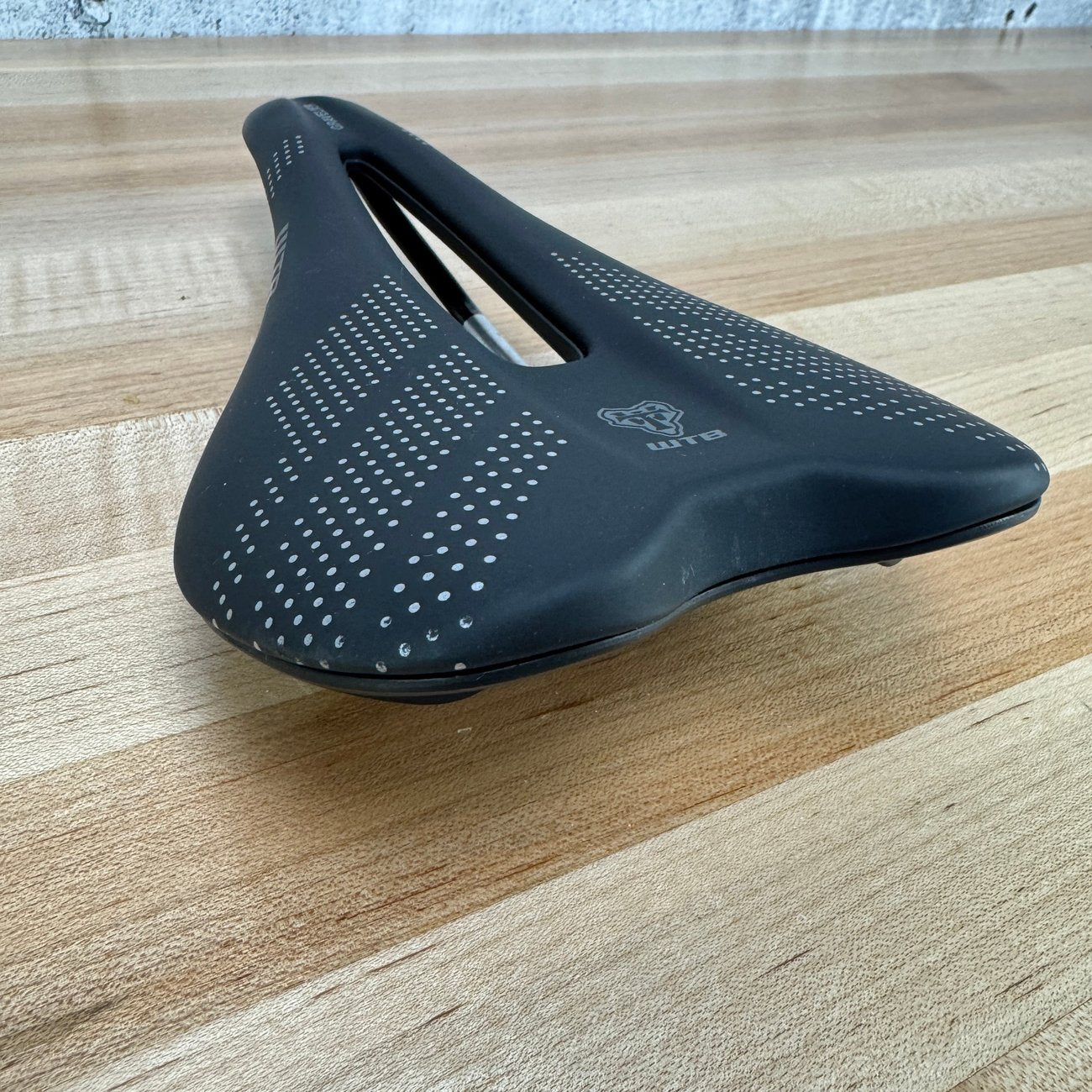 Low Mile! WTB Gravelier 140mm 7x7mm Chromoly Rails Bike Saddle 145g