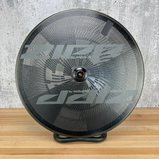 Low Mile! Zipp Super-9 Disc Carbon Tubeless TT/Triathlon Rear Wheel 700c 1185g