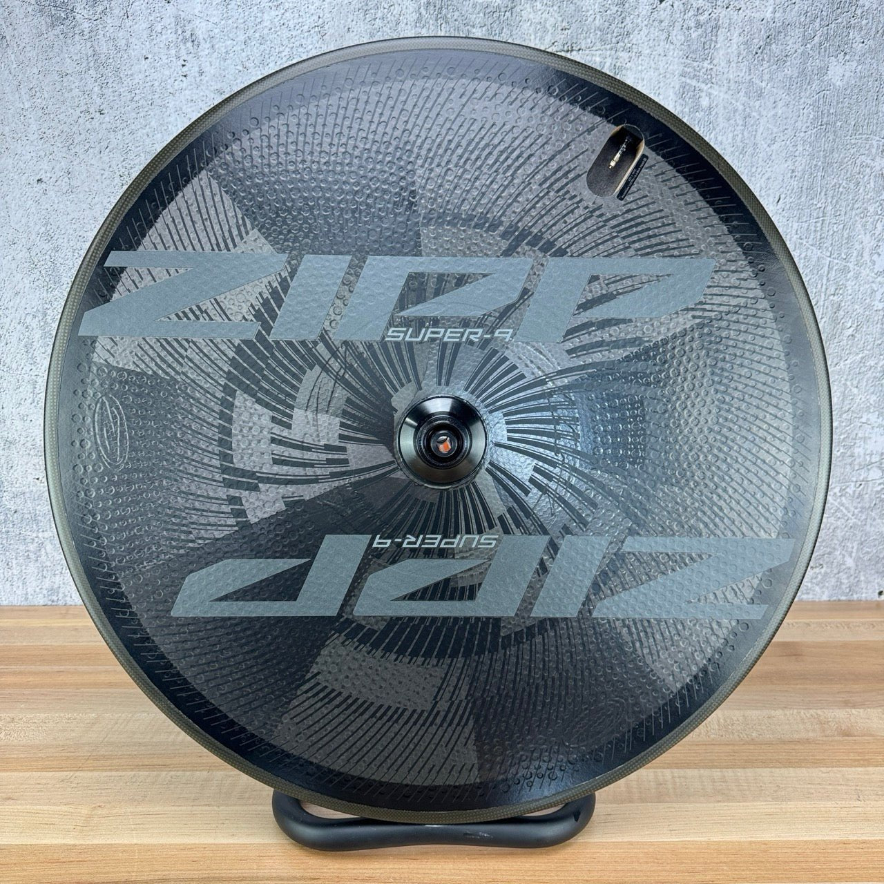 Low Mile! Zipp Super-9 Disc Carbon Tubeless TT/Triathlon Rear Wheel 700c 1185g