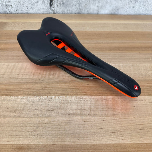Low Mile! Astute Sky Lite 3.0 7x9mm Carbon Rails 135mm Bike Saddle 196g