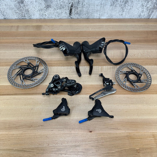 Low Mile! Campagnolo Chorus 12 Mechanical Hydraulic Disc Brake Large Groupset