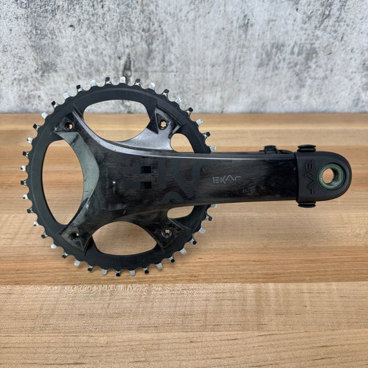 Low Mile! Campagnolo Ekar 42t 172.5mm Carbon 4-Bolt 13-Speed Bike Crankset 661g