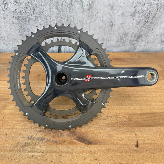 Low Mile! Campagnolo Super Record 11 Carbon 11-Speed 172.5mm 53/39t Crankset
