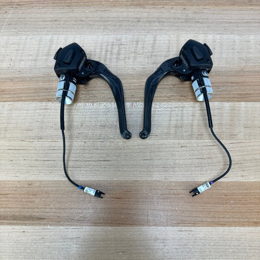 Low Mile! Campagnolo Super Record 11 EPS TT Bar End Shifters Brake Levers