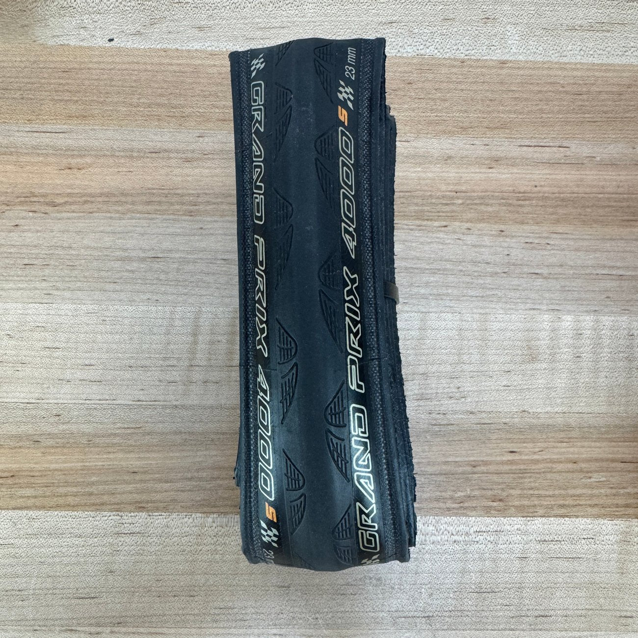Low Mile! Continental Grand Prix 4000s II 700c x 23mm Clincher Pair Tires 412g
