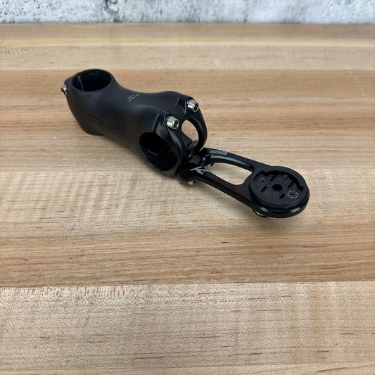 Low Mile! Enve Road 80mm ±6 Degrees Carbon 31.8mm Bike Stem + Compuer Mount