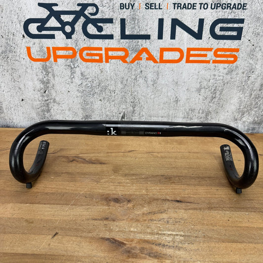 Low Mile! Fizik Cyrano R1 44cm Carbon Road Bike Drop Bar Handlebar 31.8mm 207g