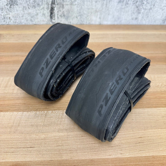 Low Mile! Pair Pirelli P Zero Race 700c x 30mm Tubeless Bike Tires