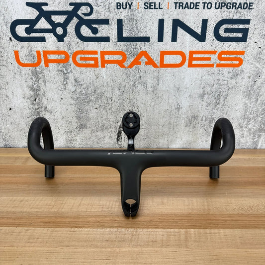 Low Mile! Roval Alpinist Cockpit II 40cm x 90mm Carbon Bike Integrated Handlebar