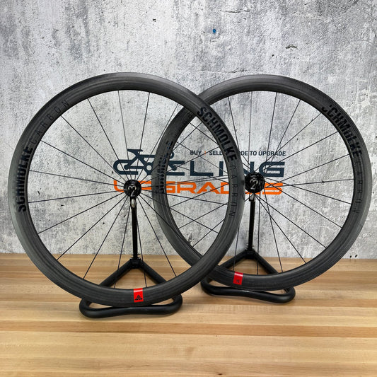 Low Mile! Schmolke SL Carbon Rim Brake Clincher Wheelset 700c Tune Mig Mag Hubs