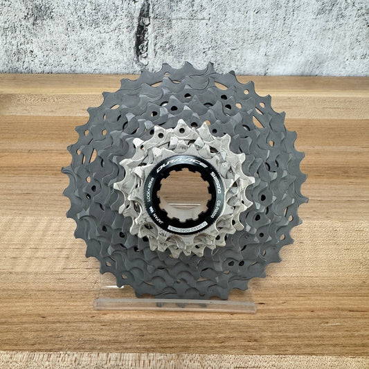 Low Mile! Shimano Dura Ace CS-R9200 11-34t 12-Speed Bike Cassette "Light Wear"