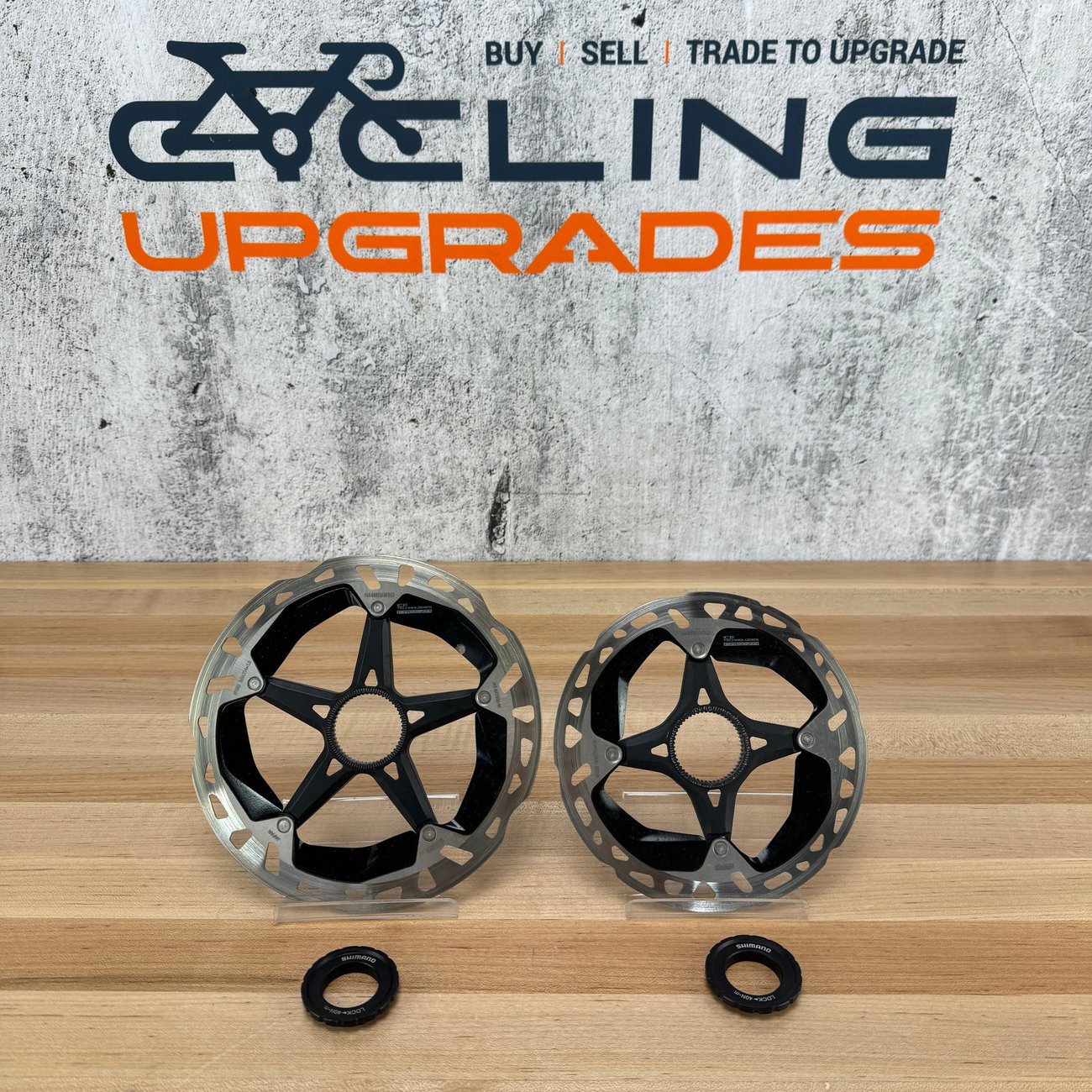 Low Mile! Shimano XTR RT-MT900 180/160mm Disc Brake Brake Rotors 252g