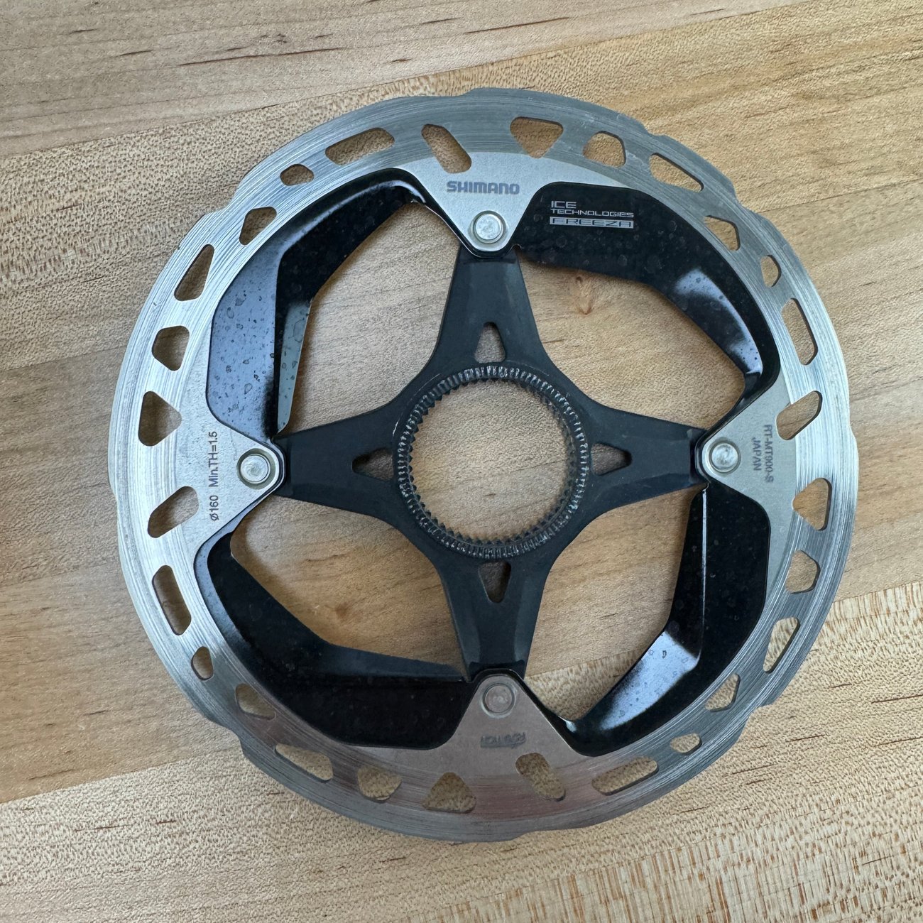 Low Mile! Shimano XTR RT-MT900 180/160mm Disc Brake Brake Rotors 252g