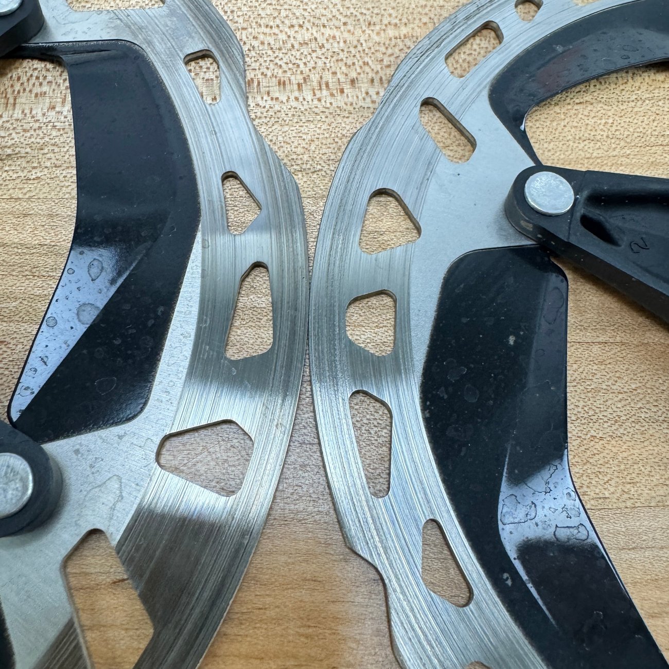 Low Mile! Shimano XTR RT-MT900 180/160mm Disc Brake Brake Rotors 252g
