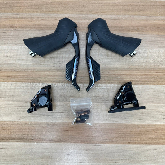 Low Mile! SRAM Force AXS E1 Electronic Hydraulic 12-Speed Shifters + Calipers