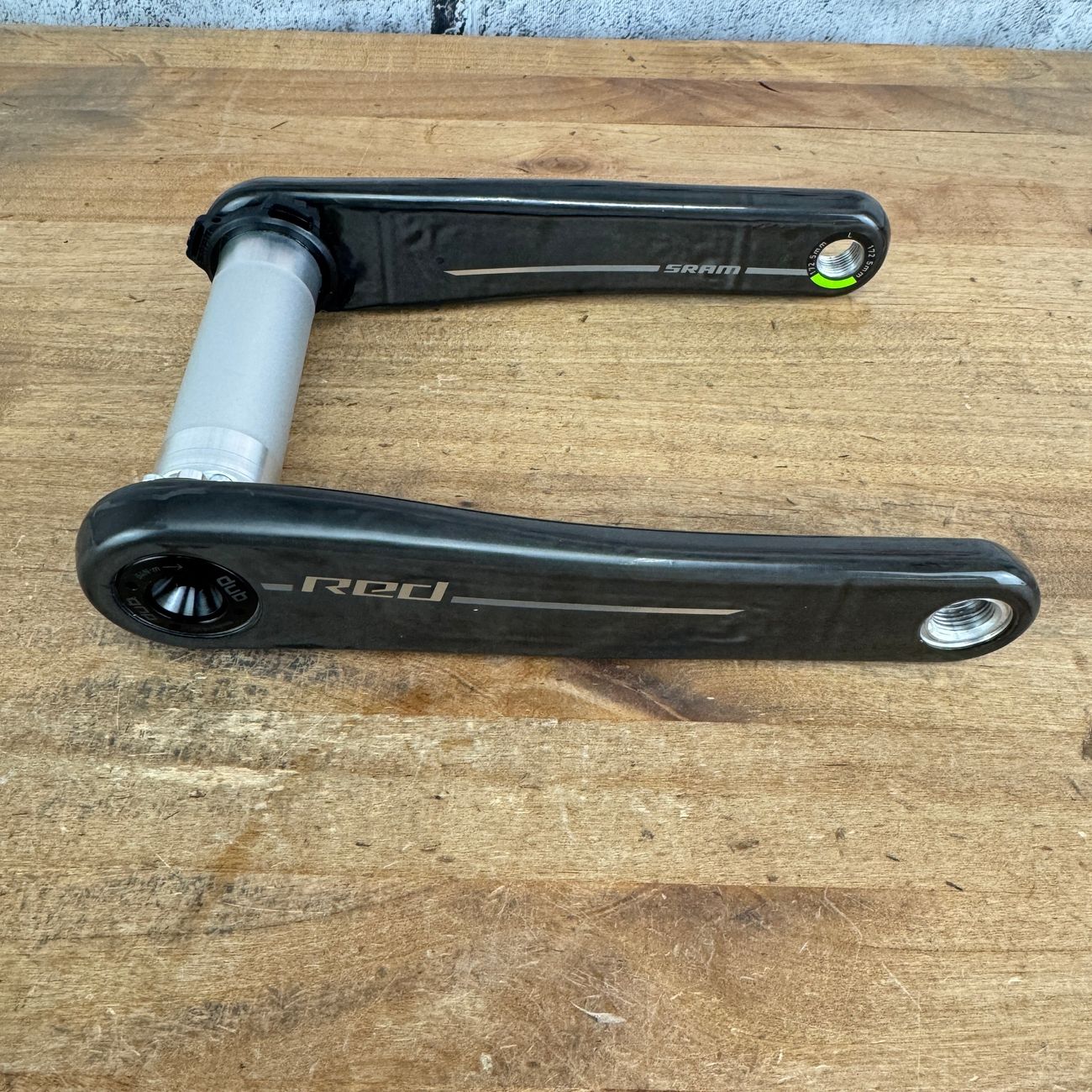 Low Mile! SRAM Red AXS E1 Carbon 172.5mm Crankset Crank Arms DUB
