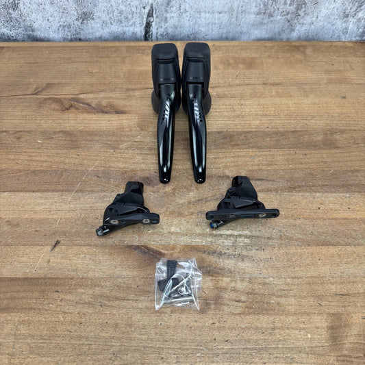 Low Mile! SRAM Rival AXS D1 Electronic Shifters + Flat-Mount Disc Brake Calipers