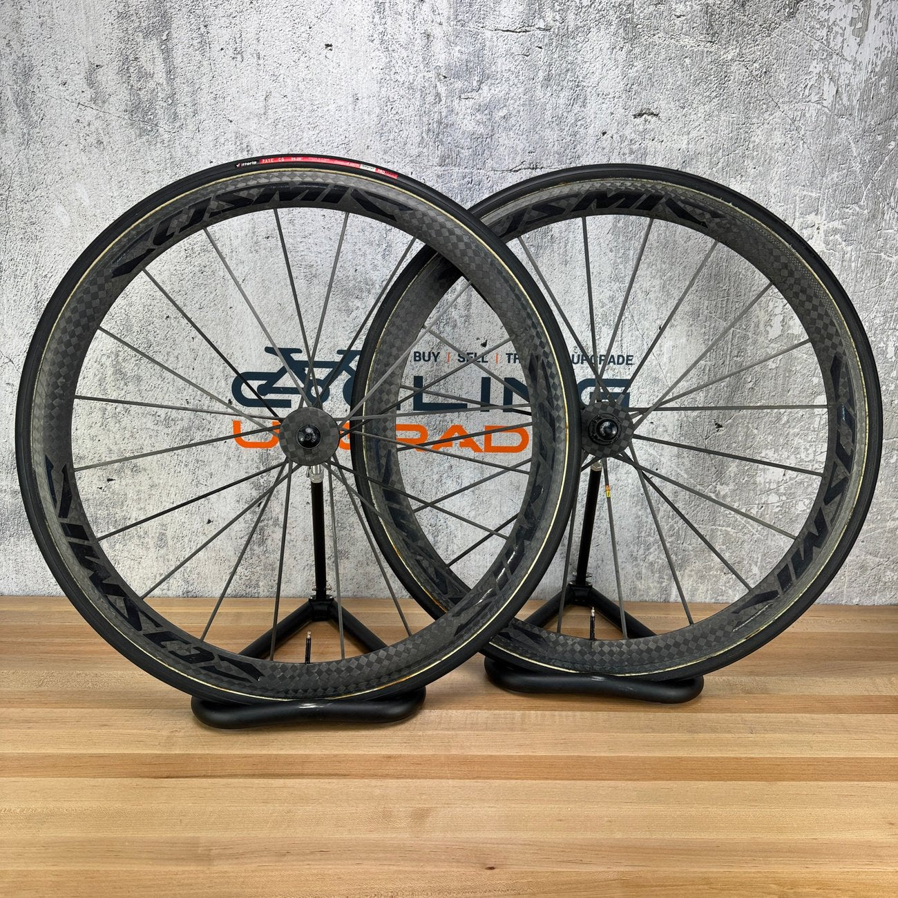 Mavic Cosmic Carbone Ultimate SSC Carbon Tubular Wheelset 700c Rim Brake 1803g