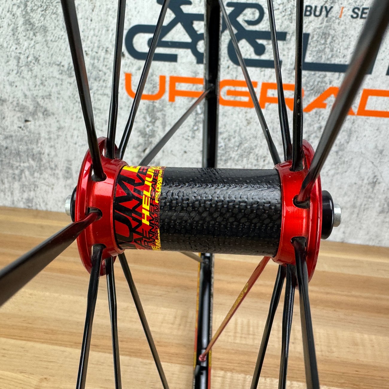パーツ KSYRIUM ES Mavic Ksyrium ES Helium Special Edition Alloy Clincher Wheelset