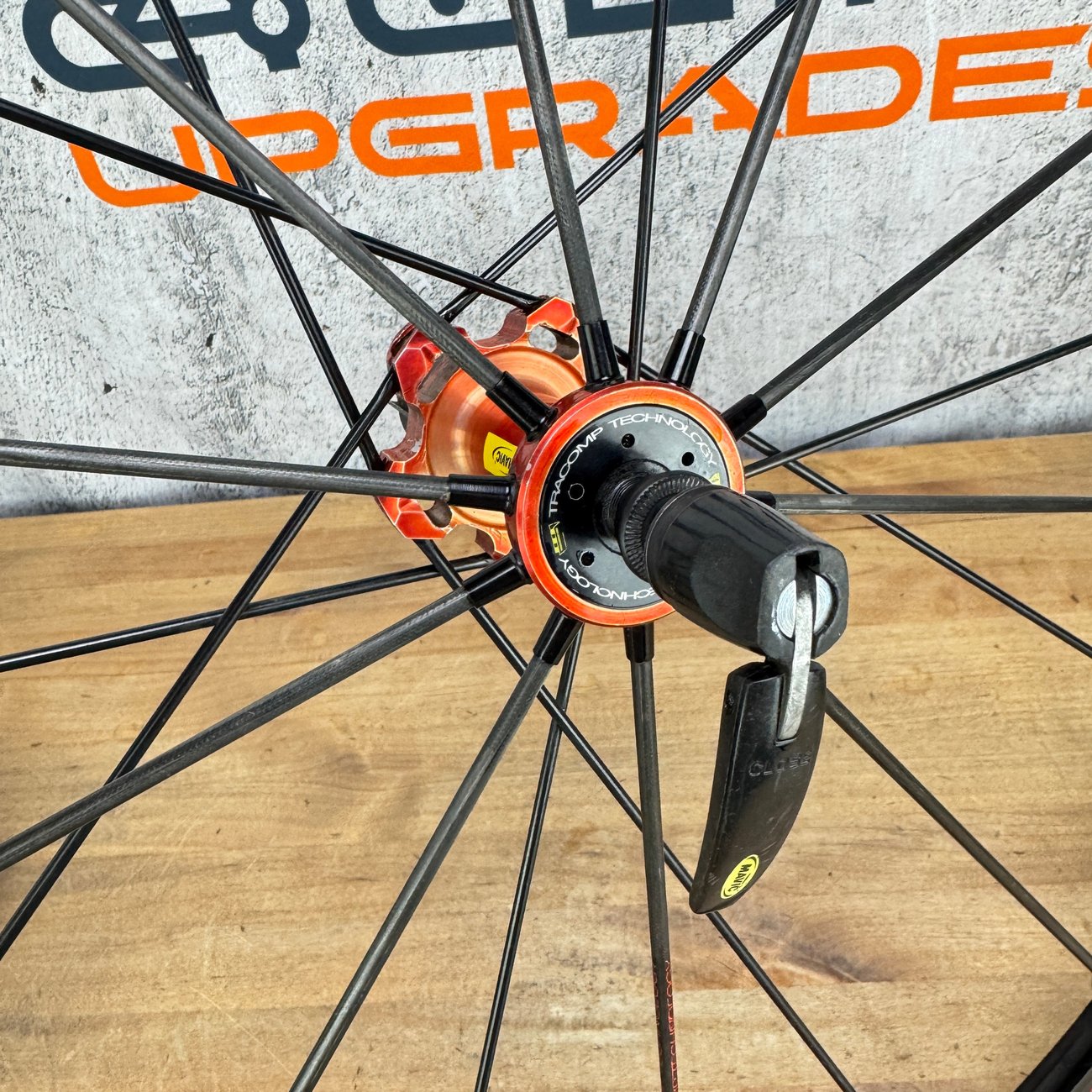 Mavic Ksyrium R-SYS SL Tracomp Alloy Rim Brake Clincher Bike Wheelset 700c 1369g