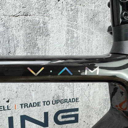 Mint! 2025 Factor O2 VAM 54cm Carbon Frameset 2062g Premium Package Chrome